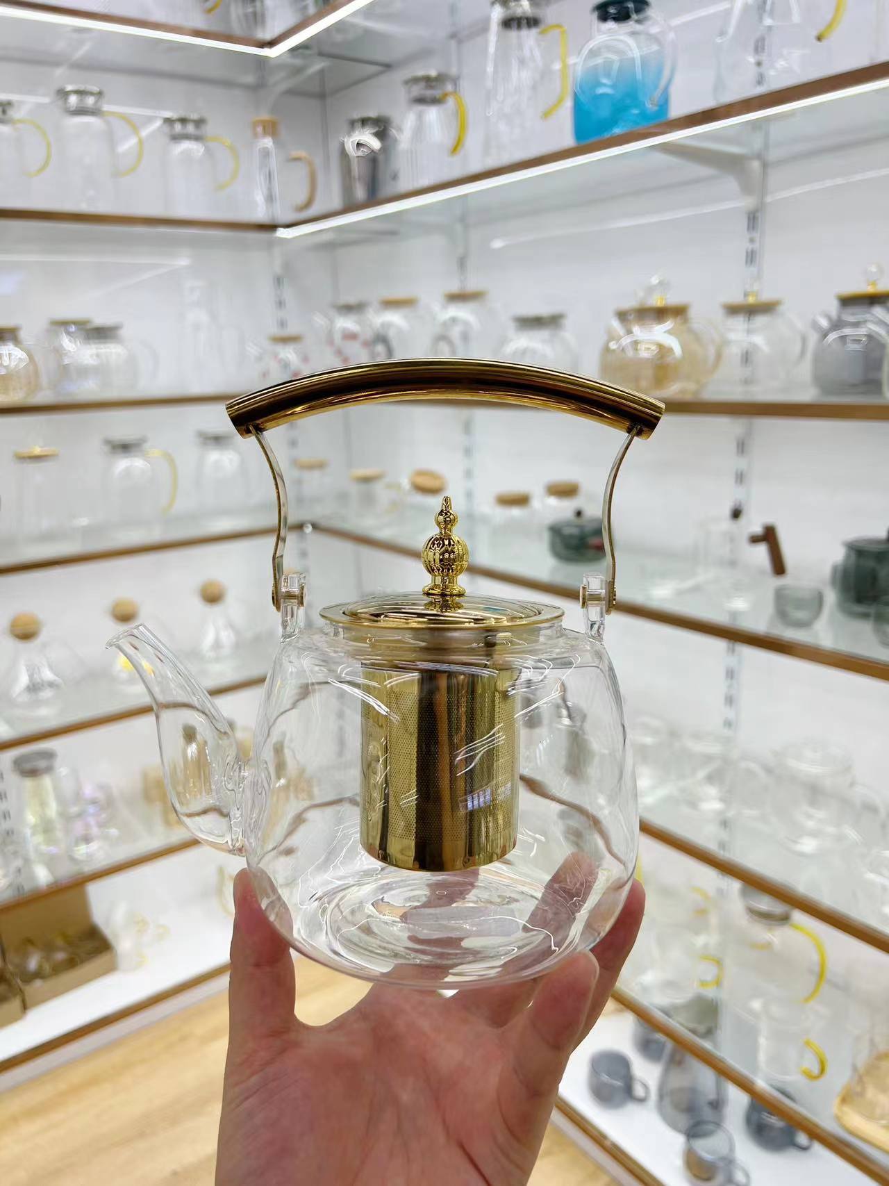 High Borosilicate Glass Tea Kettle High Temperature Tea Kettle Kettle Teapot Item Picture