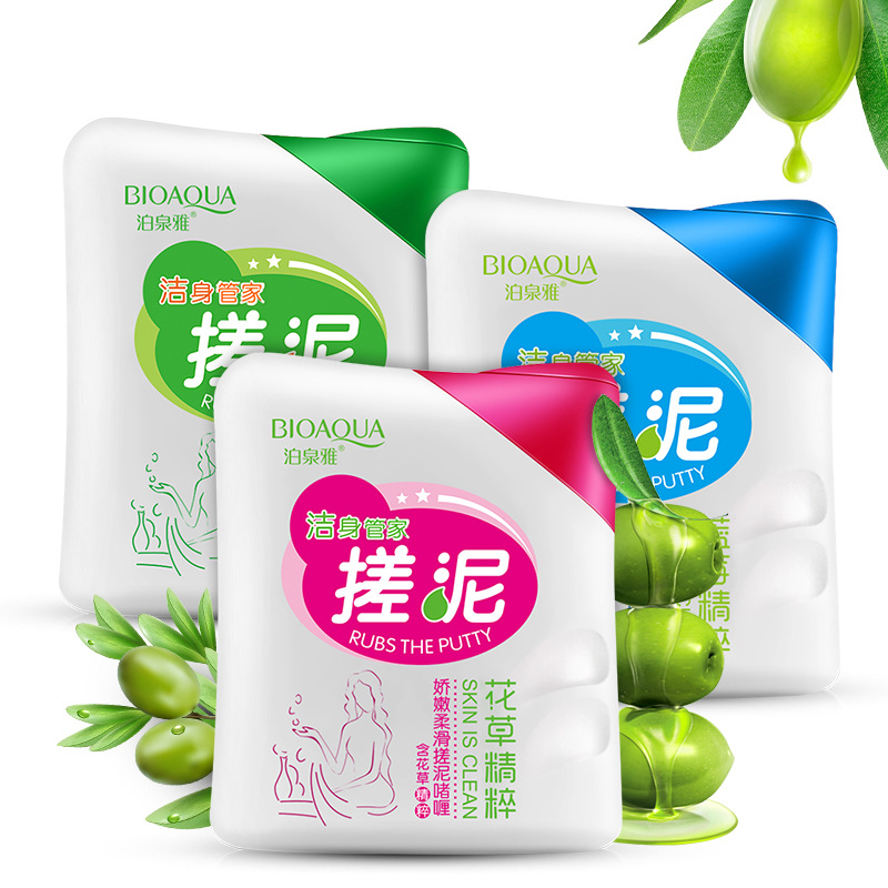 泊泉雅 搓泥宝搓泥浴宝清洁嫩肤去角质搓泥宝贝沐浴露