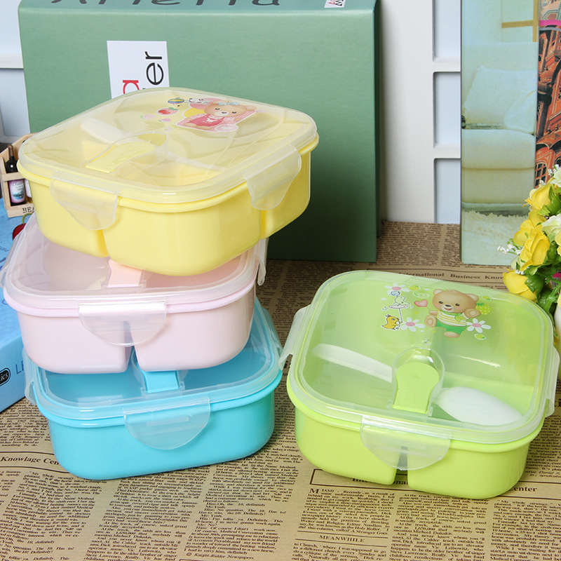 Plastic lunch box for kids