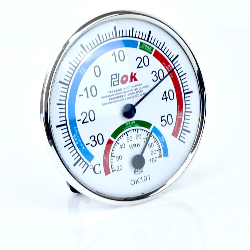 Indoor Temperature and humidity meter OK101 Machine room, warehouse room, factory workshop table wall hanging temperature and humidity meter