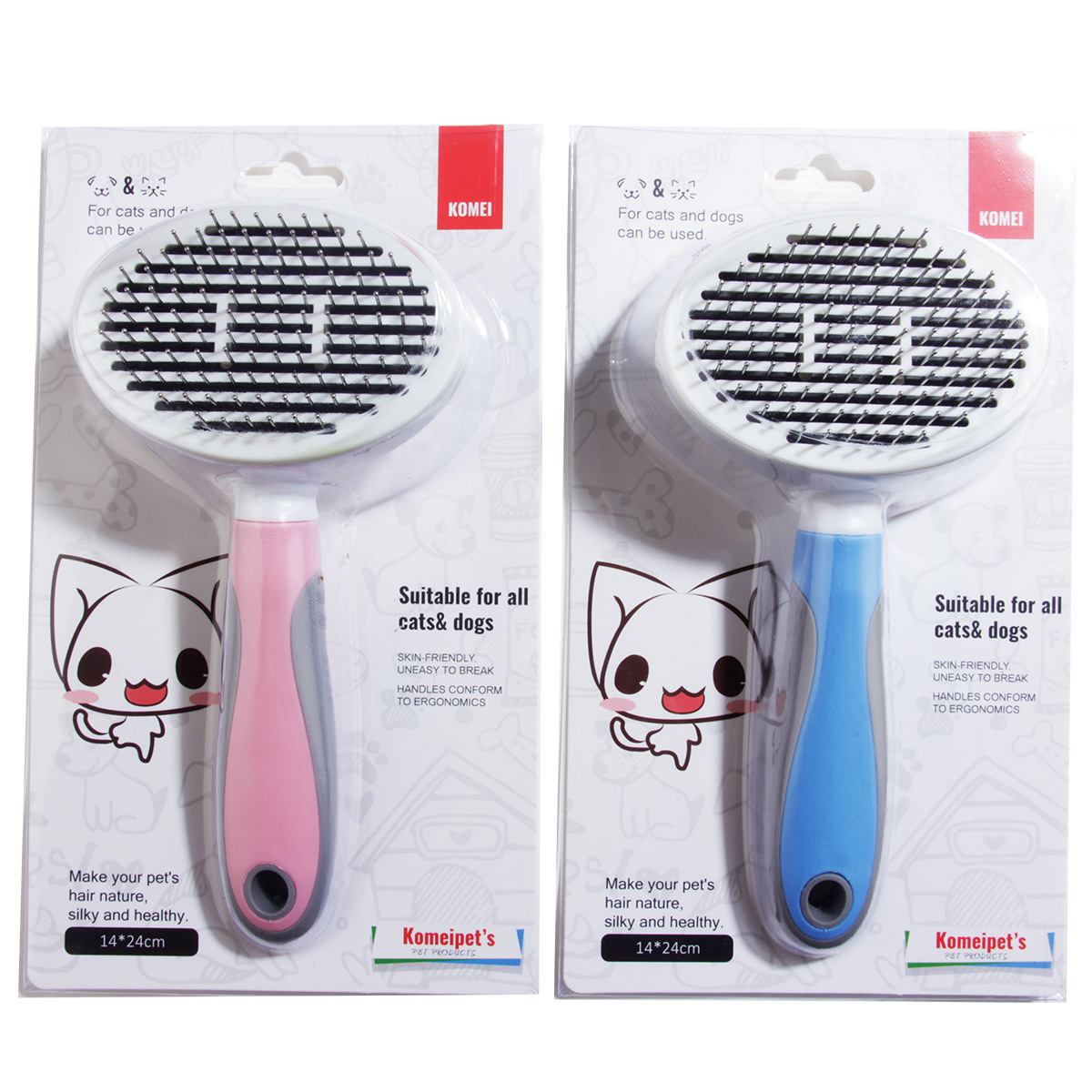 Pet hair comb