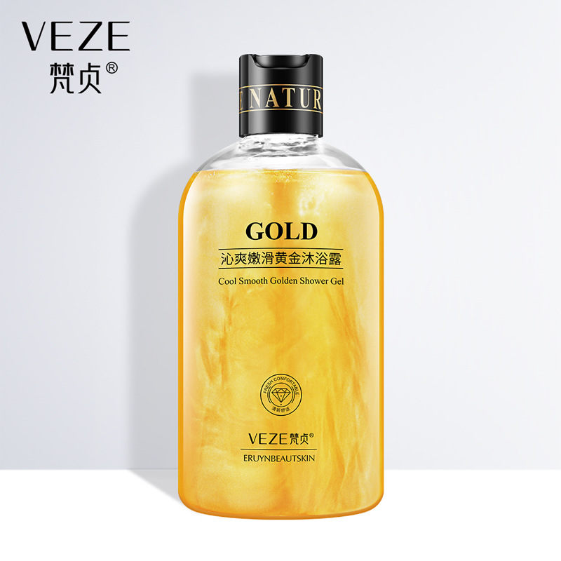 梵贞24k黄金沐浴露温和洁净泡沫细腻沐浴液滋润保湿沐浴乳