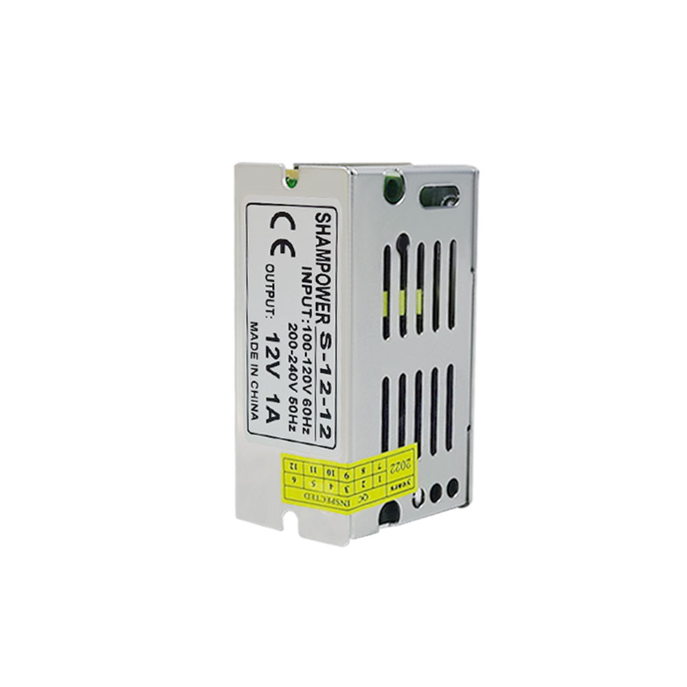 Dc 12V1a Led Switching Power Supply 12W Led Light With Security/Adapter Power Supply Application Scenario