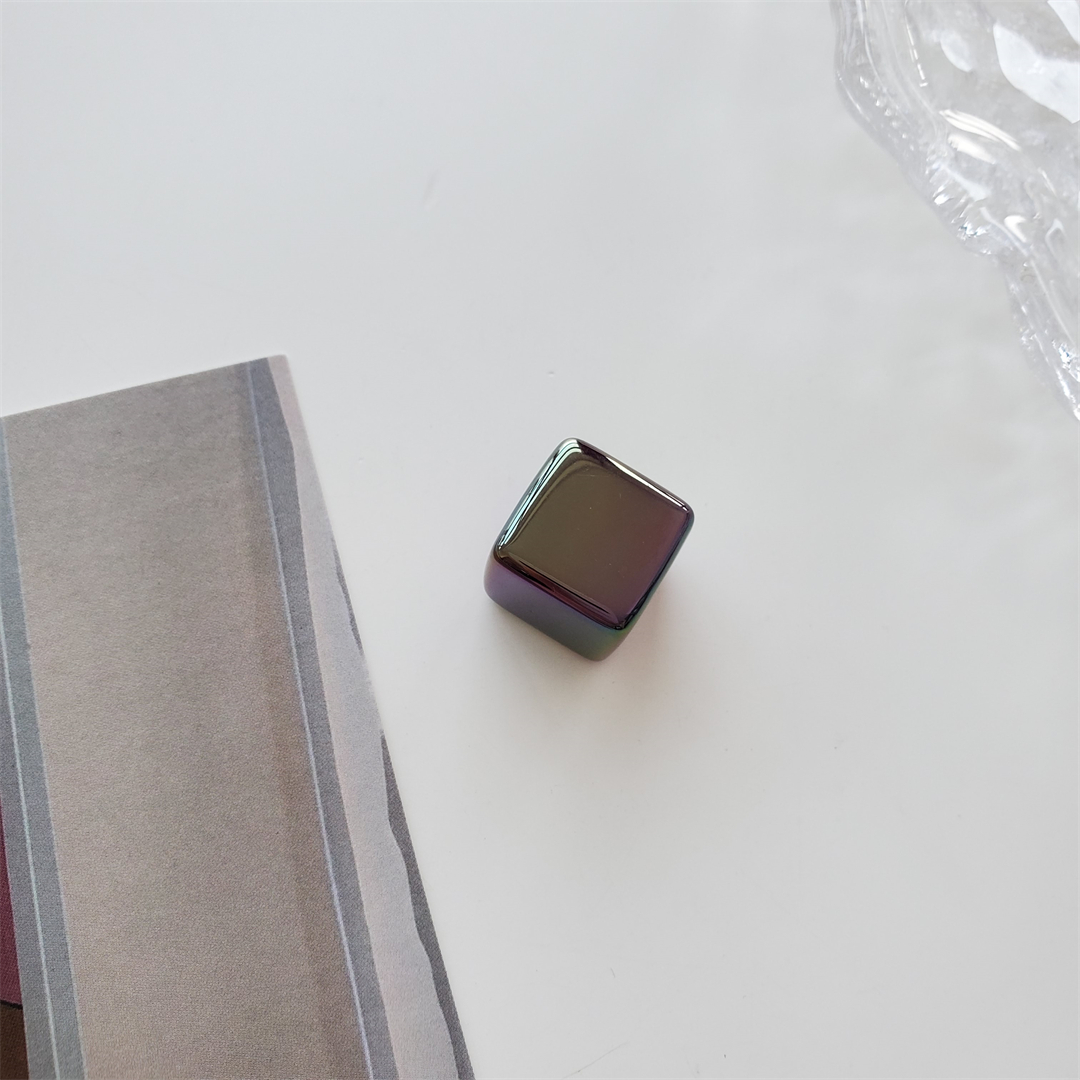 陈明七彩贝壳方块亚克力珠子串珠批发散珠头绳配件diy手机链材料详情13