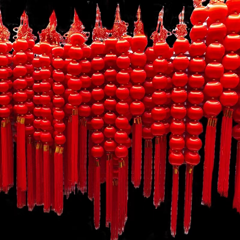 New Year Decorations Lanterns Skewer Balls Skewer Festive Items Indoor Decoration full figure