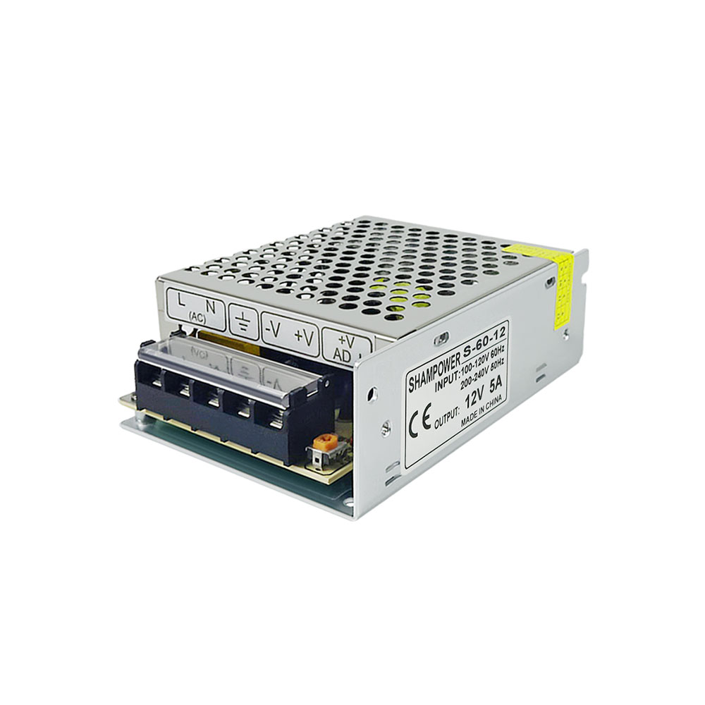 Smps Dc 12V5a Led Switching Power 12W Led Light With Security/Adapter Power Supply details Picture