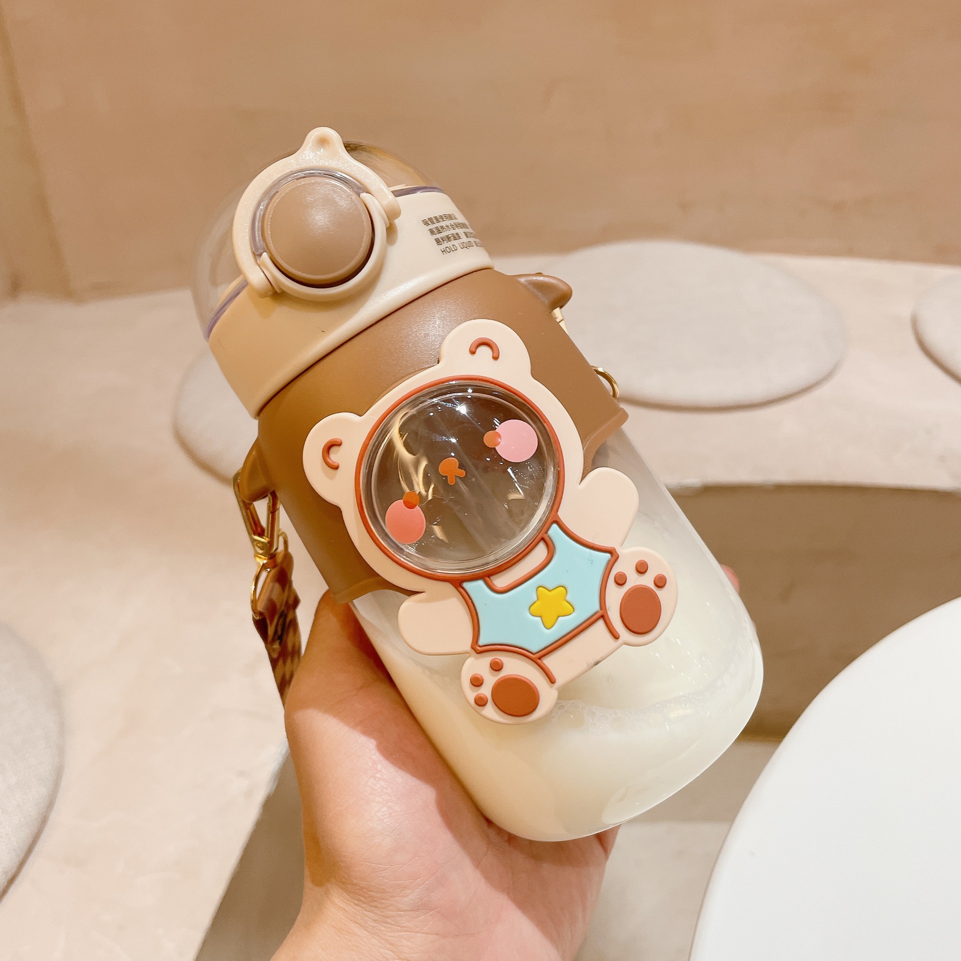 Creative doll sippy cup for kids