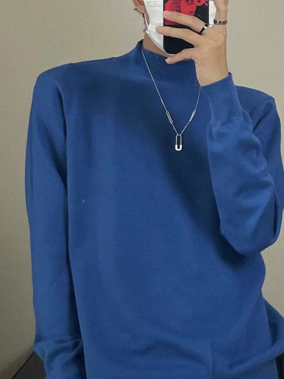 S925 Sterling Silver Tay Silver Pin Necklace For Men And Women Everyday Casual Style Silver Ti-0112 Specification drawing