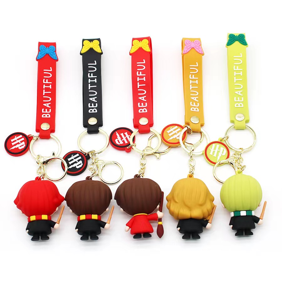 哈利波特钥匙扣卡通动漫Q版魔法觉醒公仔钥匙链学生情侣挂件礼品 详情2