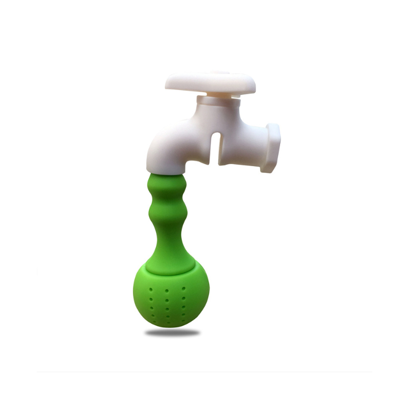 趣味水龙头泡茶器 创意硅胶茶包茶滤 硅胶滤茶渣器  懒人用品详情1
