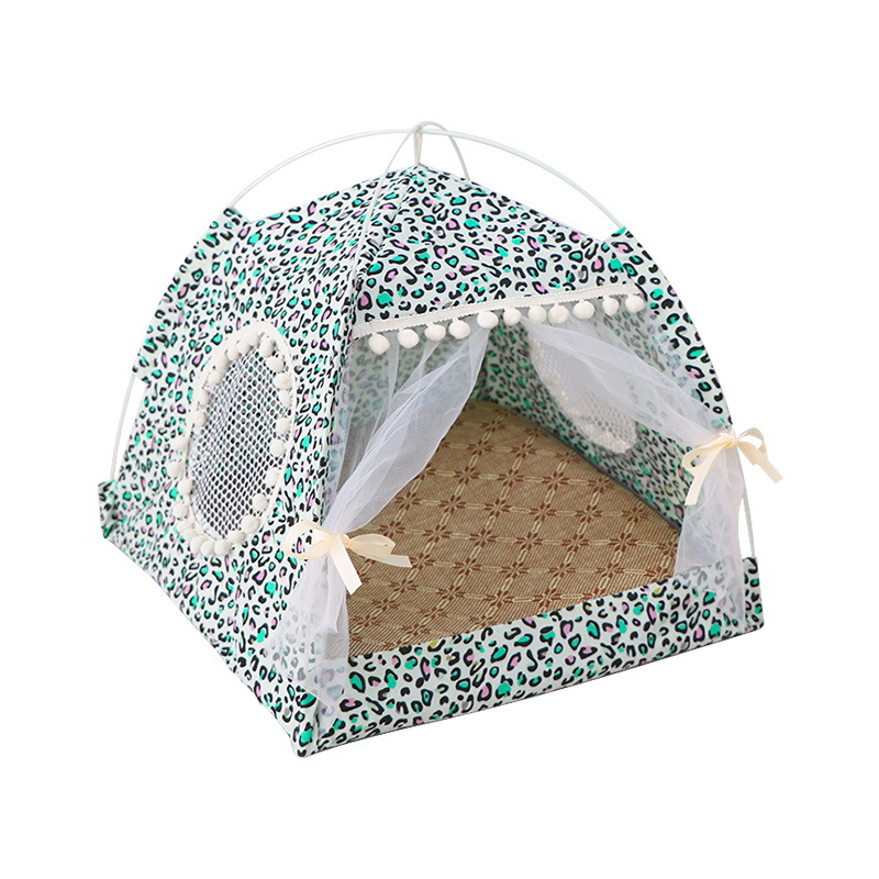 New type of pet supplies tent dog and cat bed, suitable for all seasons, cute, simple and comfortable. Pet cat and dog house Item Picture