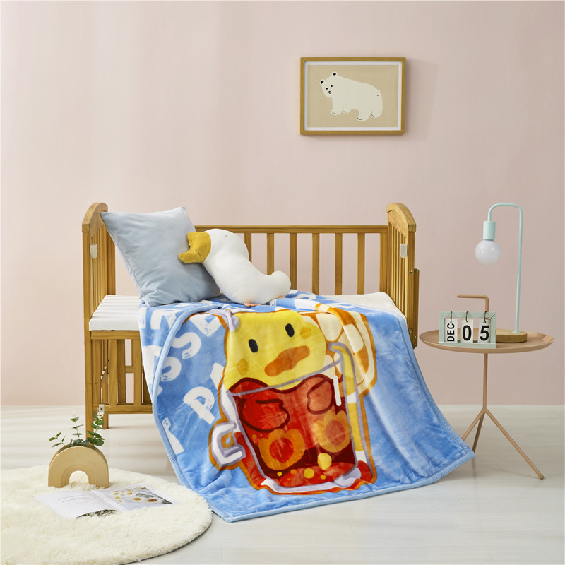 True Aimei blanket children air conditioning blanket cloud blanket single blanket blanket classic printed blanket manufacturers direct foreign trade specialized for small size blanket 110x140cm