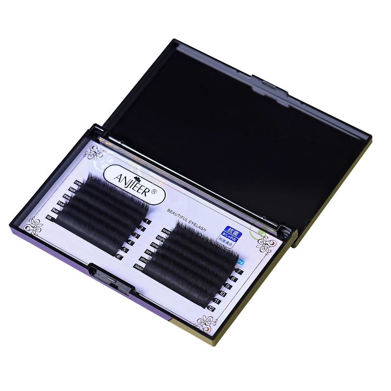 Anjieer Red 12 Rows Of Grafted False Eyelashes Camellia One Second Flowering Braiding Flowering Mesh Style Bushy Item Picture
