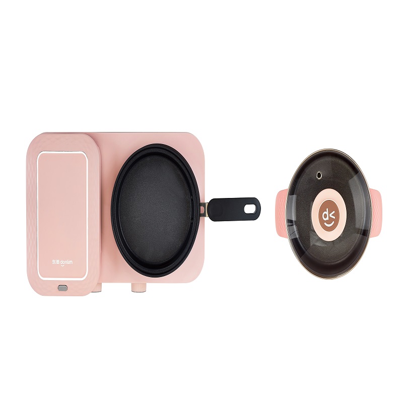 Dongling - Breakfast Machine Dl-3452 Sandwich Machine Household Multi-Function Electric Pancake Pan One Person Food Double Side Press Toaster Toaster Spit Driver Specification drawing