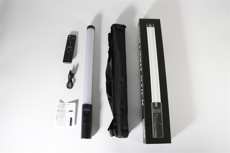 新款直播灯 补光灯 棒灯 RGB补光棒灯 三色补光棒灯 遥控款详情4