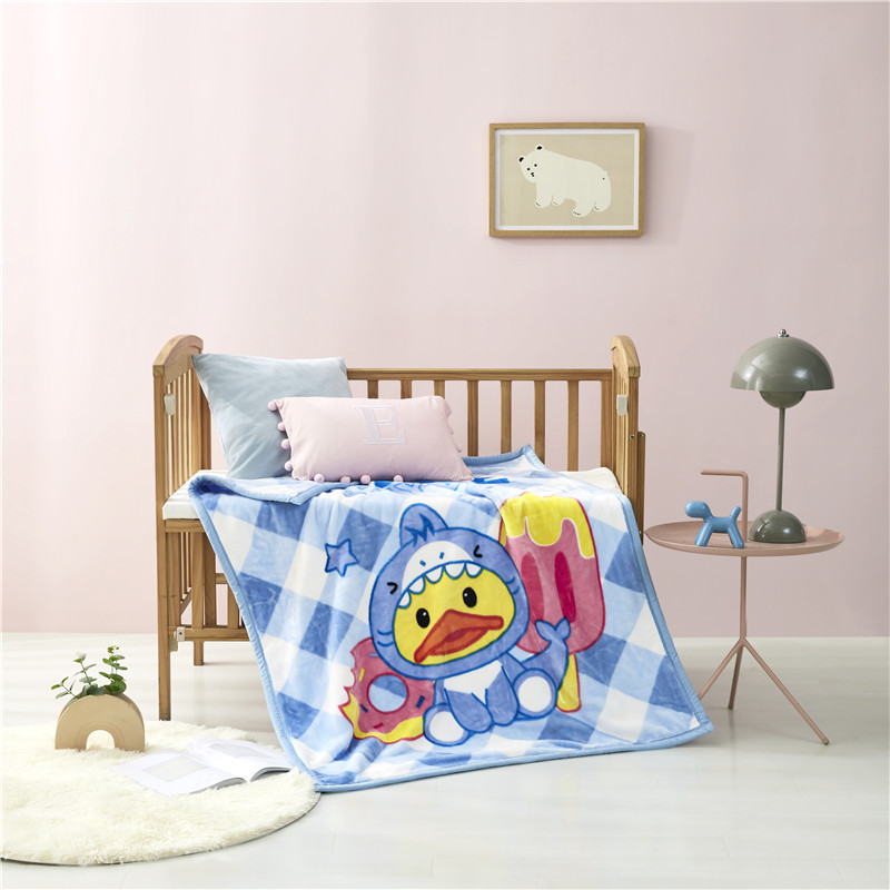 True Aimei blanket children air conditioning blanket cloud blanket children cover blanket small size blanket classic printed blanket manufacturers direct foreign trade for 110x140cm