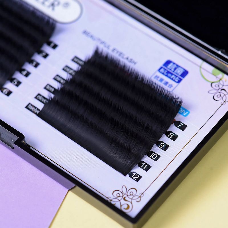 Anjieer Red 12 Rows Of Grafted False Eyelashes Camellia One Second Flowering Braiding Flowering Mesh Style Bushy Application Scenario