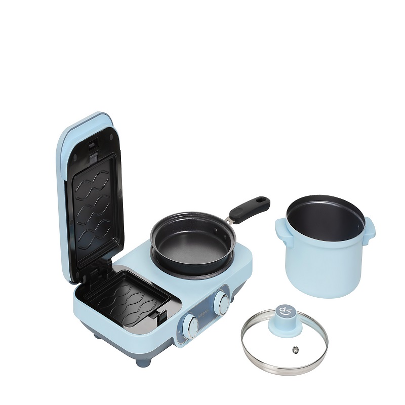 Dongling - Breakfast Machine Dl-3452 Sandwich Machine Household Multi-Function Electric Pancake Pan One Person Food Double Side Press Toaster Toaster Spit Driver Application Scenario