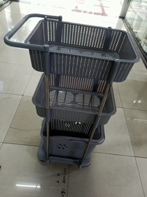 Laundry hamper hamper push-pull household storage rack