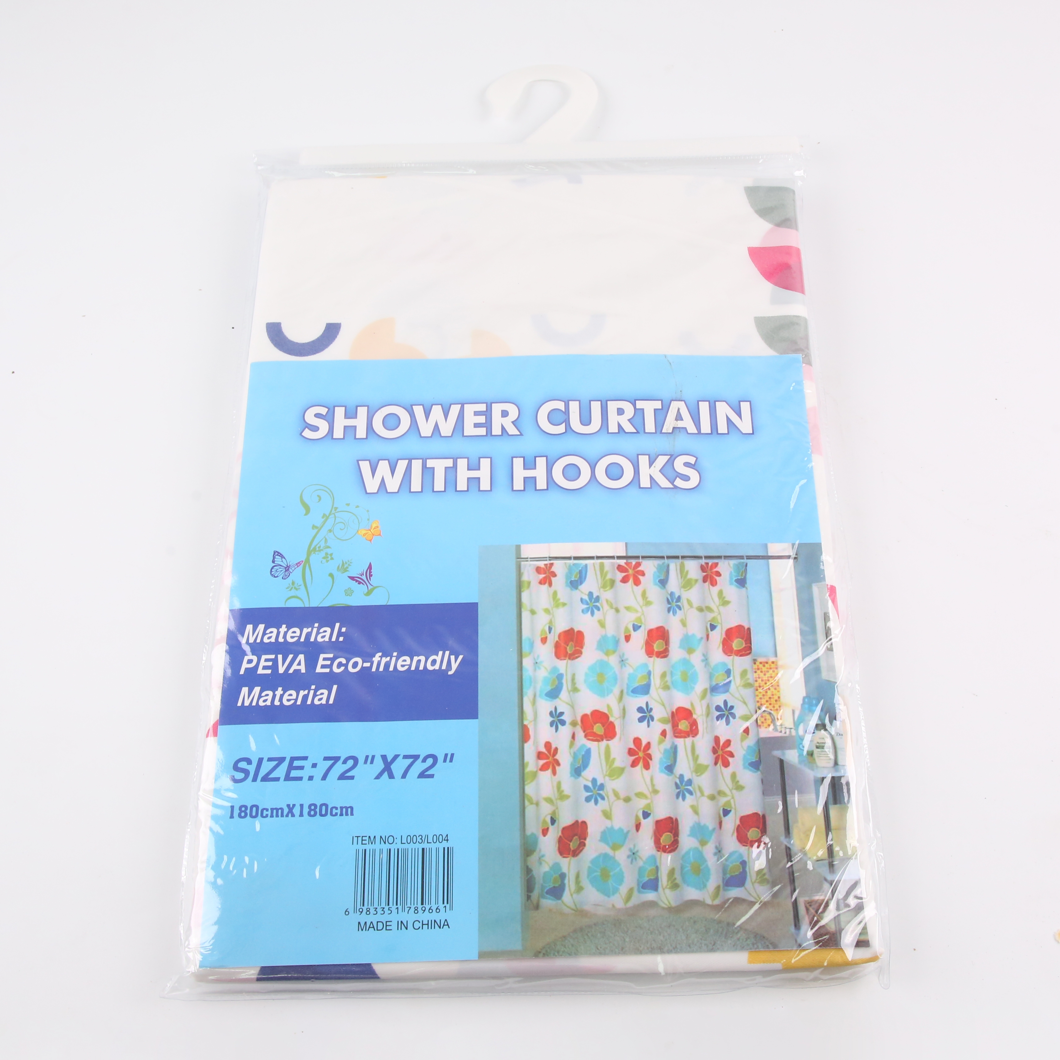 Toilet shower curtain waterproof cloth mildew proof set perforation-free bathroom door curtain curtain shower wet and dry separation partition curtain thumbnail