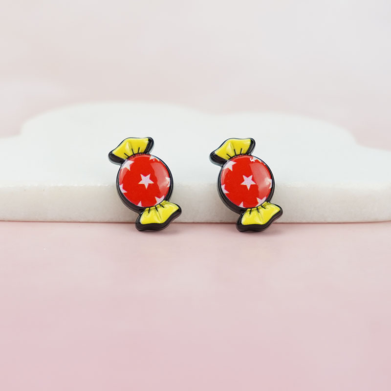 (Pack 500) New Creative Simulation Candy Food Play Accessories Diy Cream Glue Phone Case Hairpin Shoes Cap Decorative Patch Material details Picture