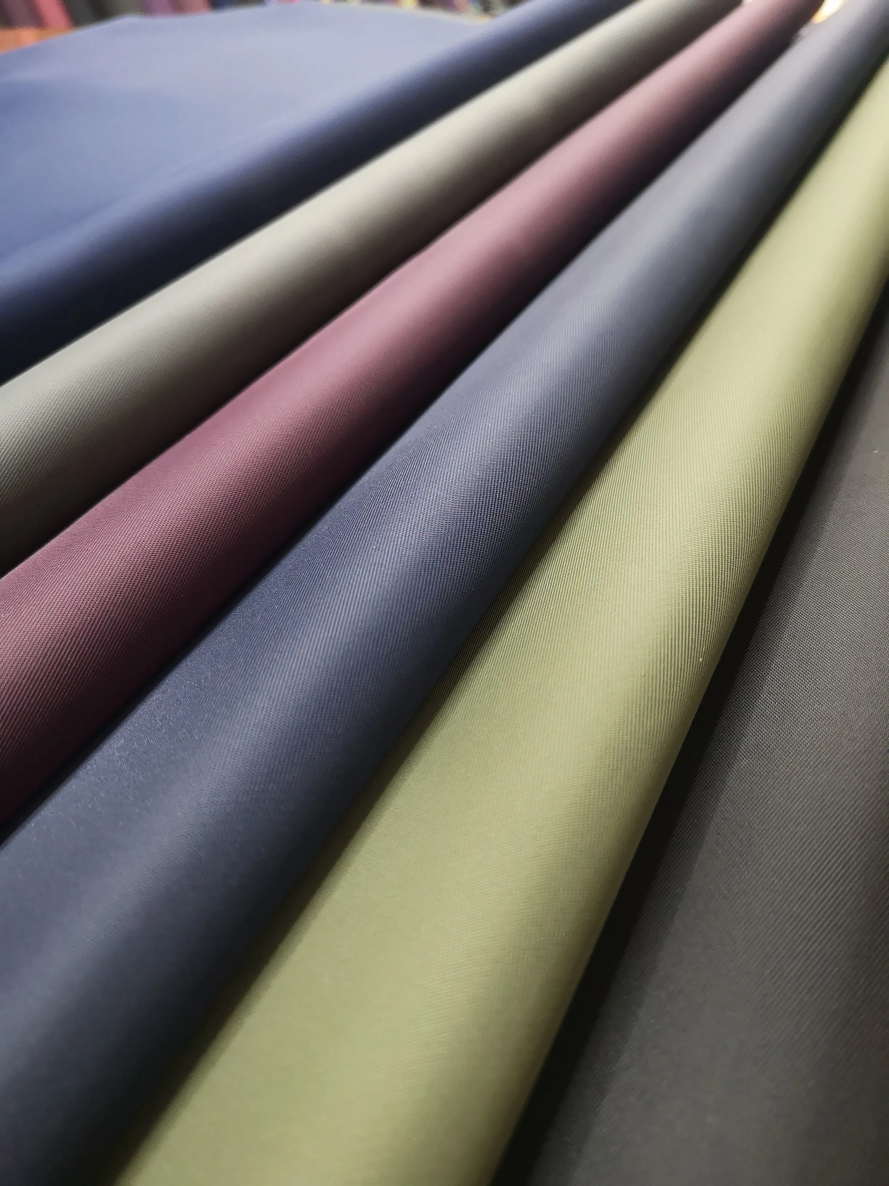 色织格子布发泡苏格兰格子箱包面料01