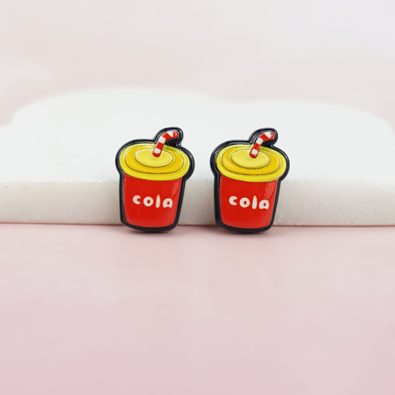 (Pack 500) Hot Selling Cute Coffee Cup Accessories Diy Resin Accessories Trinkets Pencil Case Patch Mobile Phone Case Decoration Materials details Picture