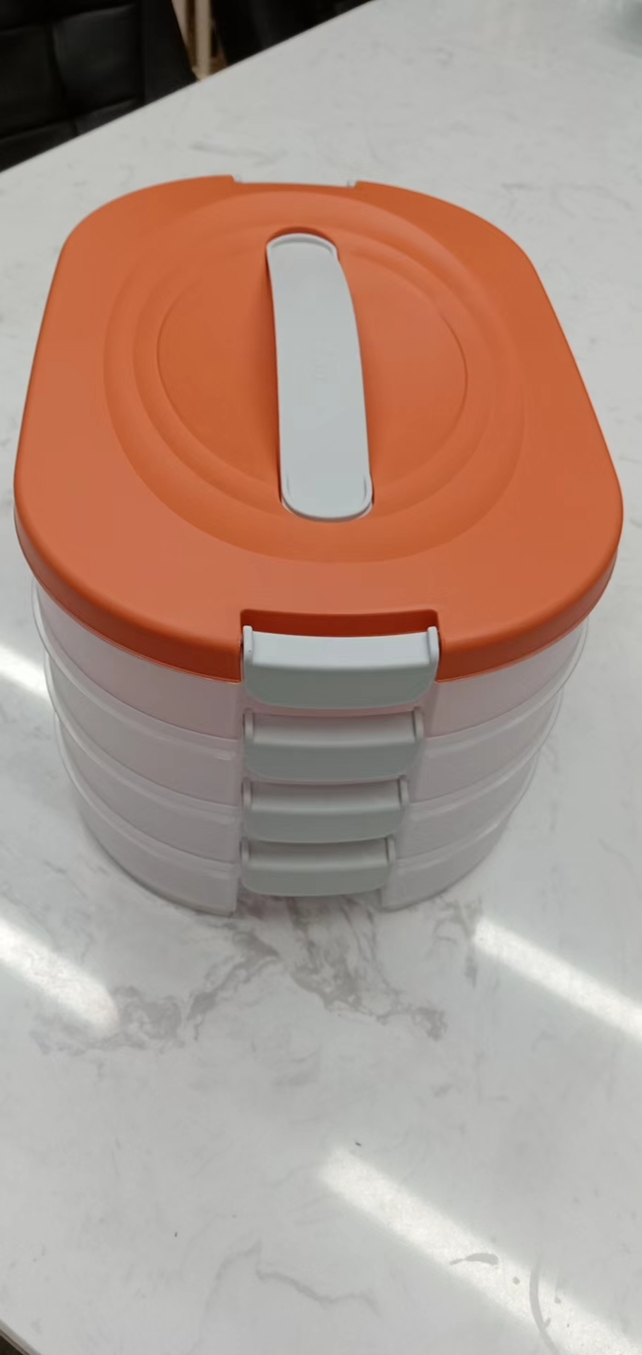 Refrigerator Crisper Storage Box Food Grade Dumplings Frozen Special Egg Storage Box Kitchen Vegetable Organizer details Picture