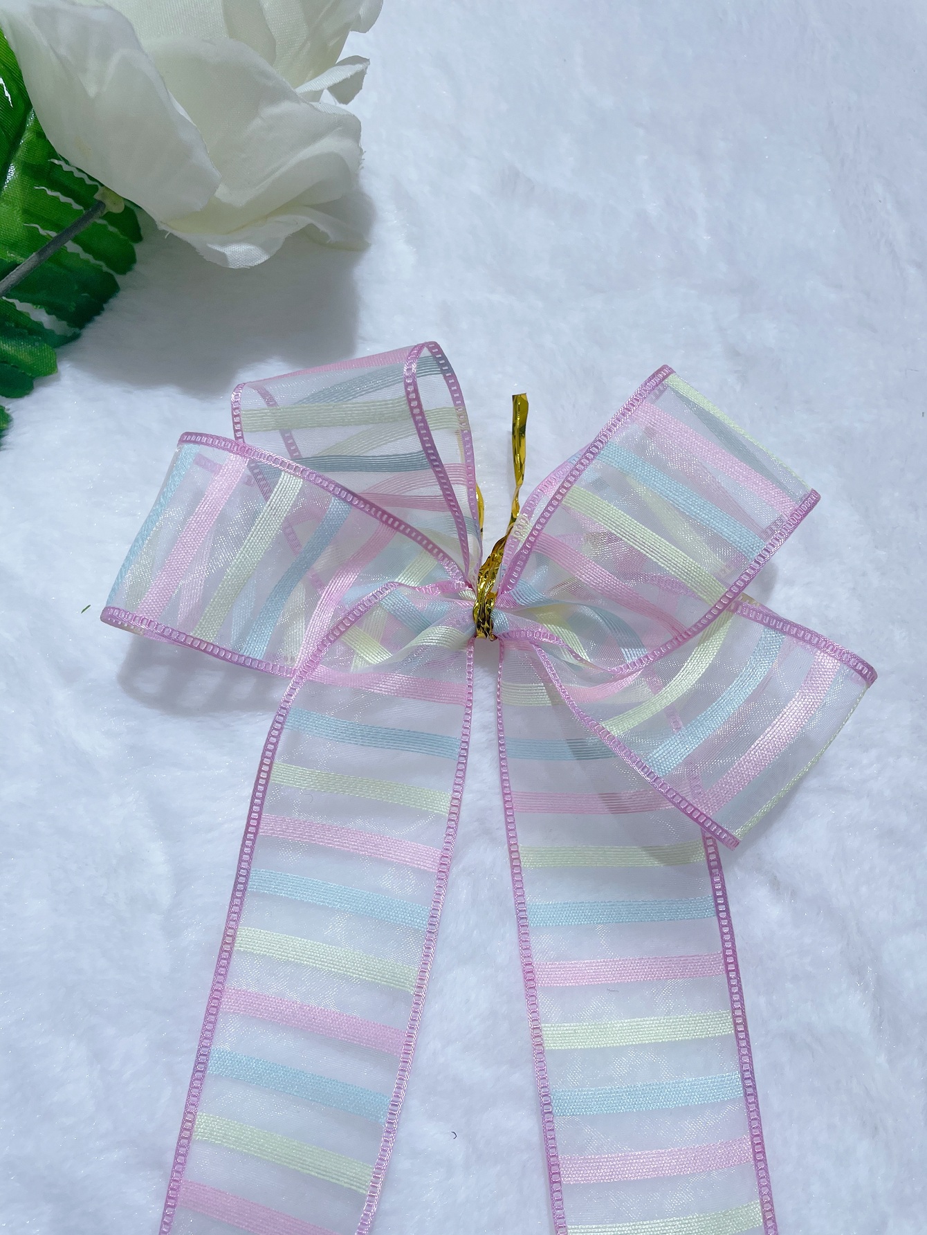 Manufacturers Direct Sales Of New 4 Cm Small Strip Blue Pink Yellow Jewelry With Packaging Belt details Picture