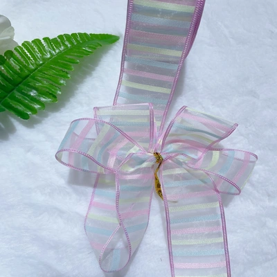 Manufacturers Direct Sales Of New 4 Cm Small Strip Blue Pink Yellow Jewelry With Packaging Belt