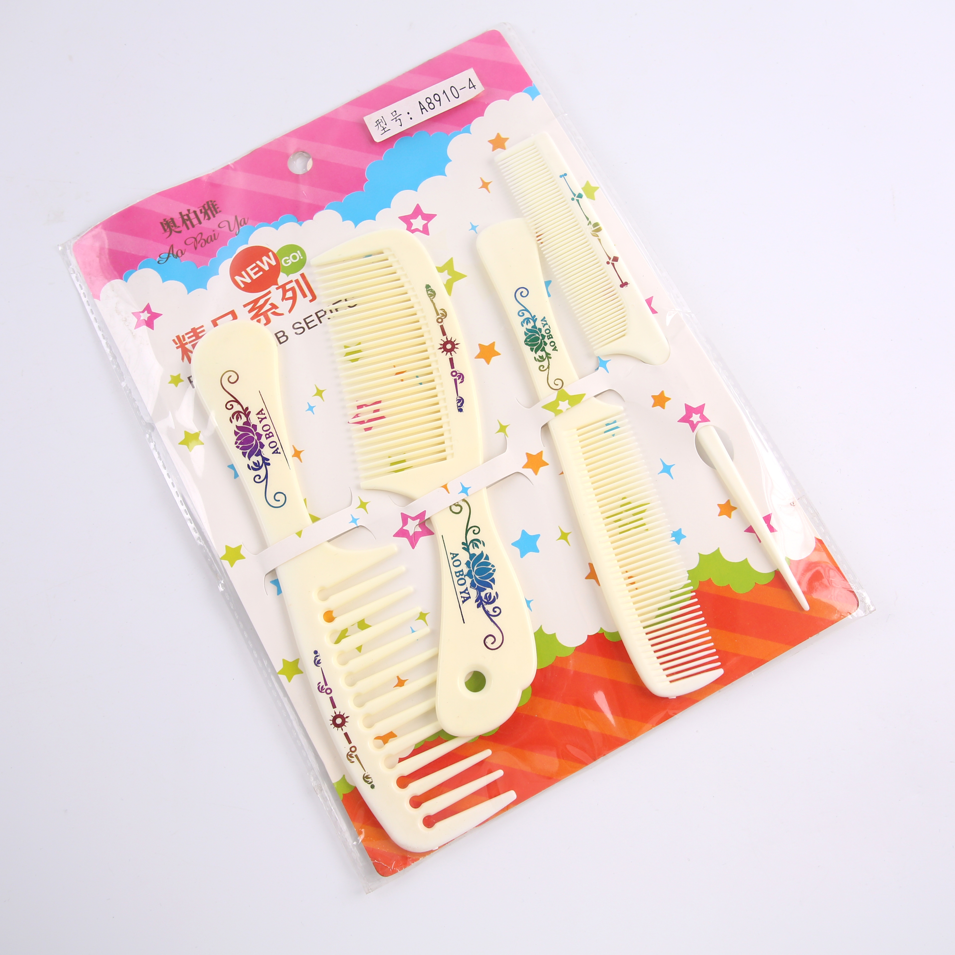 Hair Products Wheat Plastic Comb Simple Head Comb Home Comb Supermarket Supply Wholesale Hair
