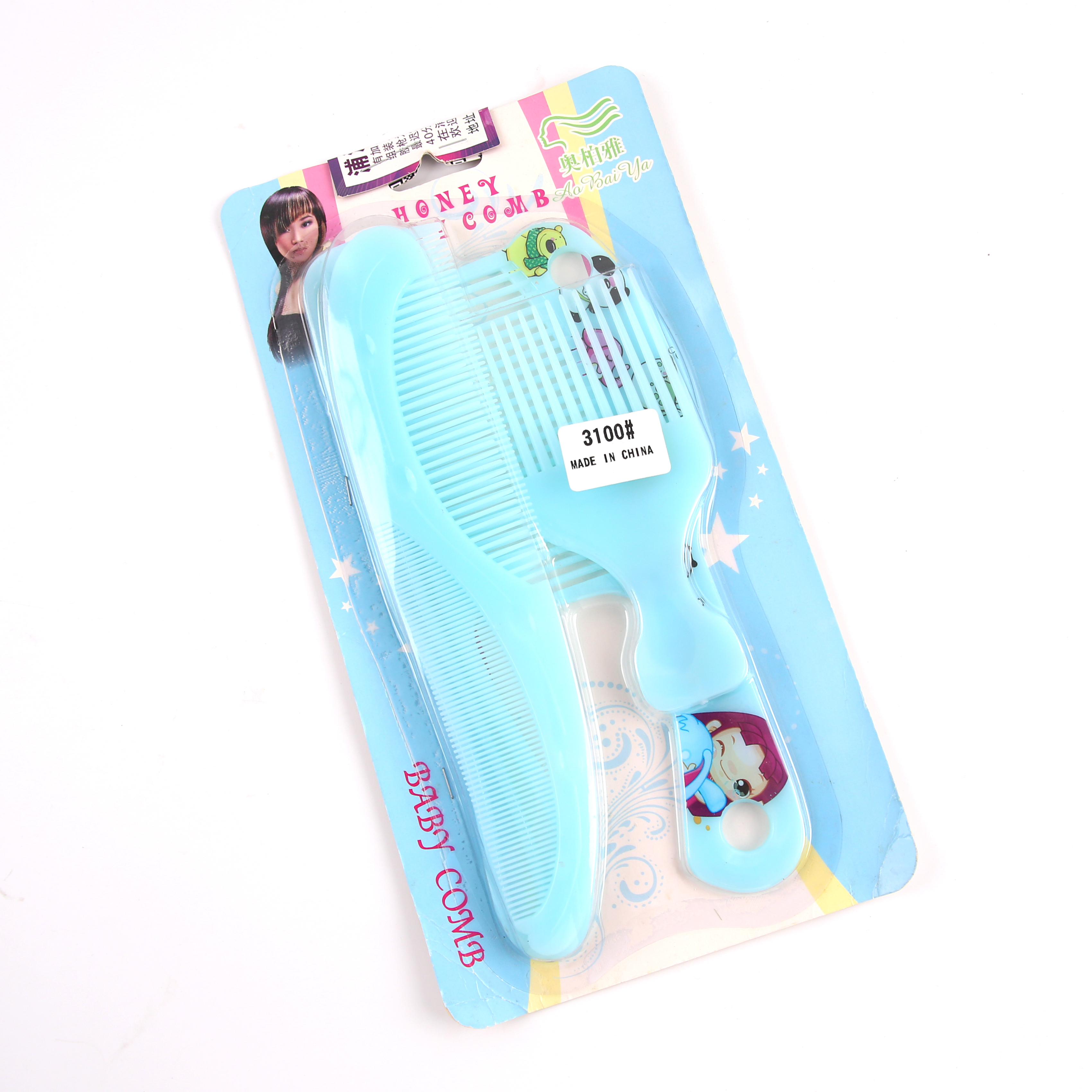 Hair Products Wheat Fragrance Plastic Comb Simple Hair Comb Household Hair Comb Supermarket Supply Wholesale