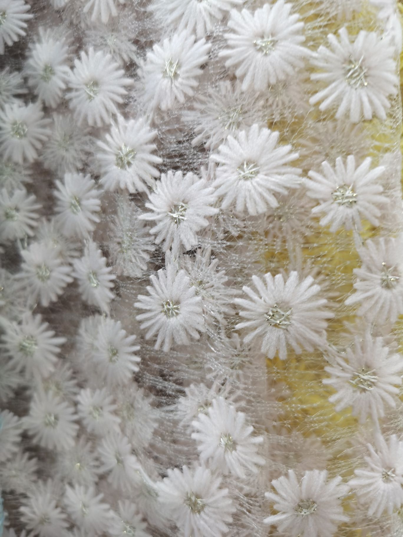 Multi-Color Gauze Embroidery Small Cloth Breathable Embroidery Gauze Multi-Color Optional Specification drawing