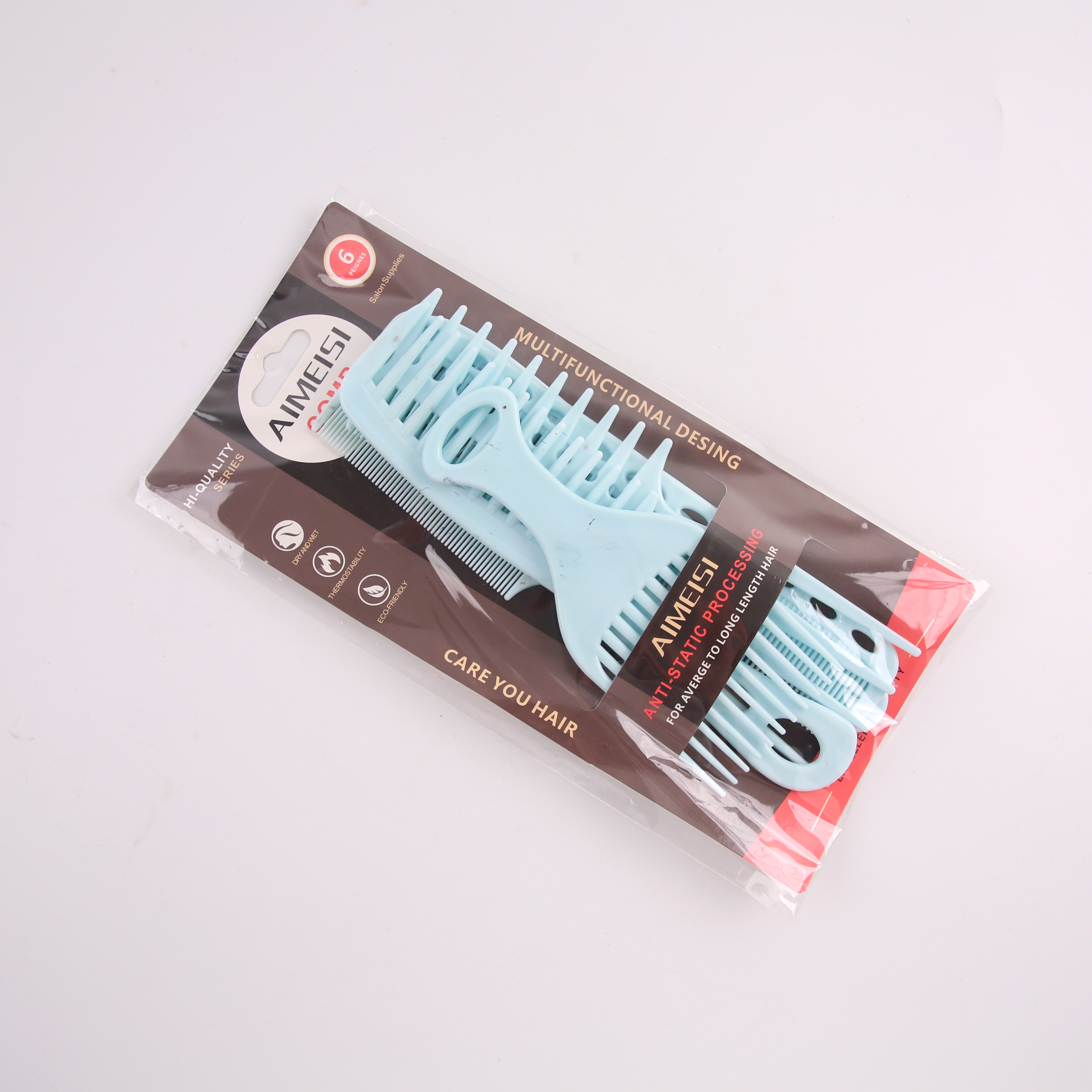 Simple Shampoo Comb Candy Color Comb Portable Makeup Comb Home Comb Promotional Gift Hair Comb