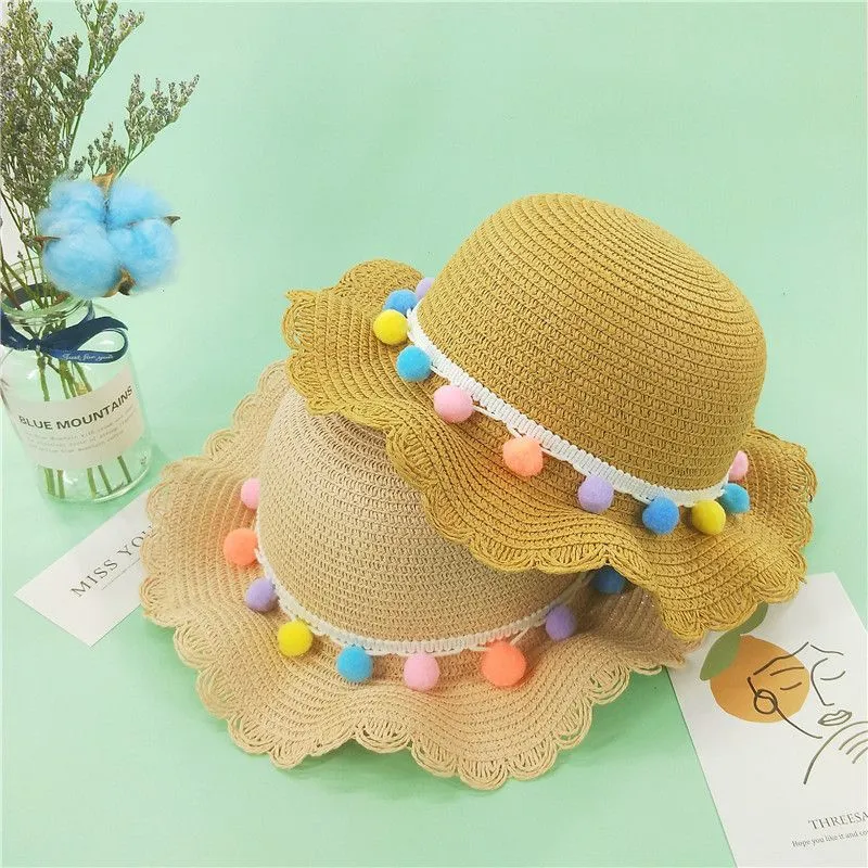 Korean Version Of The New Sun Hat Children's Small Fresh Baby Hat And Bag Set Summer Sun Protection Girl Fisherman Hat Application Scenario