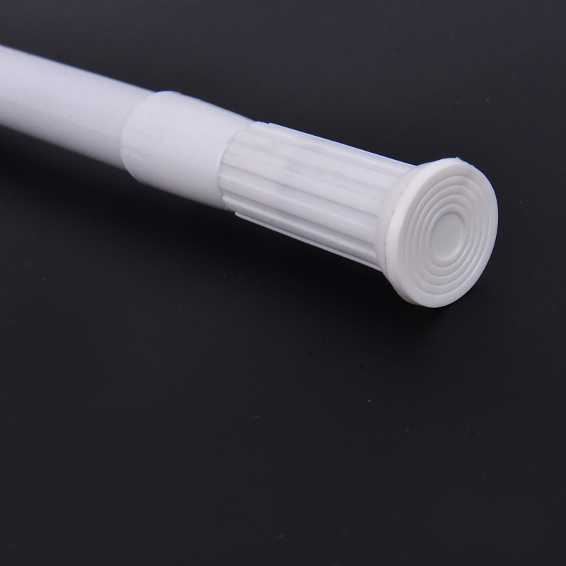 Non-Punching Retractable Clothes Drying Rod Wardrobe Support Rod Stainless Steel Curtain Rod Balcony Drying Rod Bathroom Shower Curtain Rod 70-120Opp Bag Specification drawing