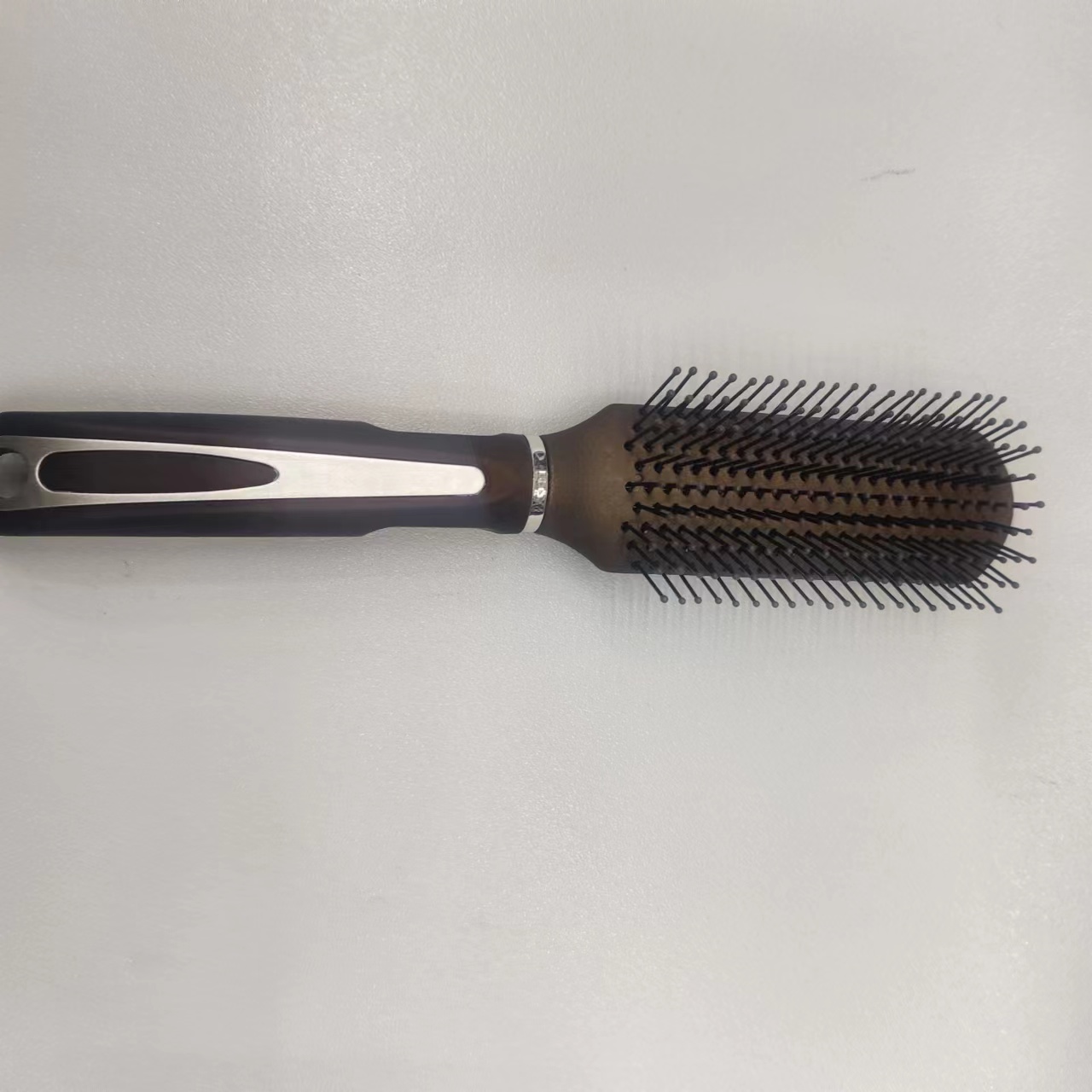 Black Silver Fence Comb Air Cushion Comb Massage Comb Hair Comb Manufacturers Direct Wholesale 11 Specification drawing