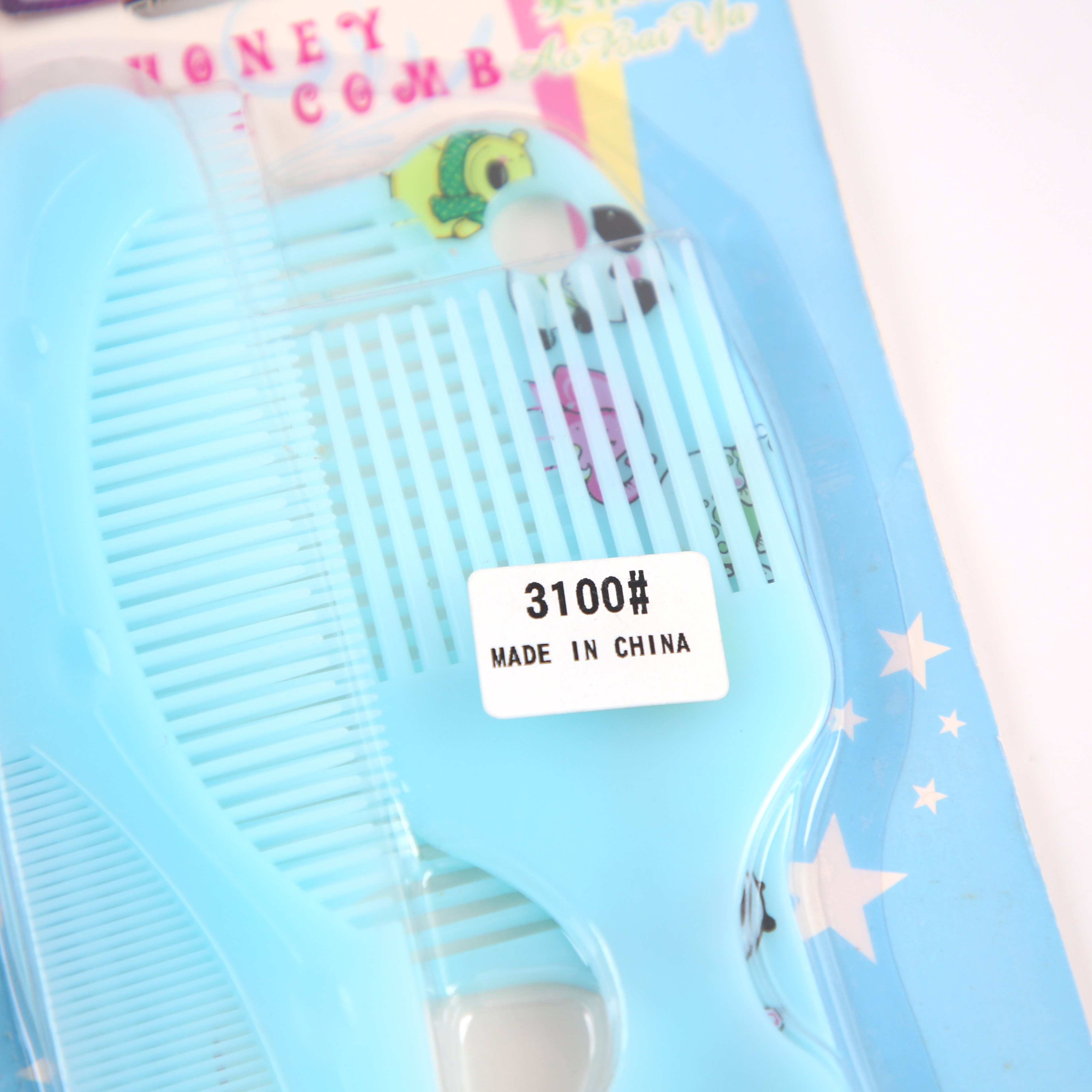 Hair Products Wheat Fragrance Plastic Comb Simple Hair Comb Household Hair Comb Supermarket Supply Wholesale details Picture