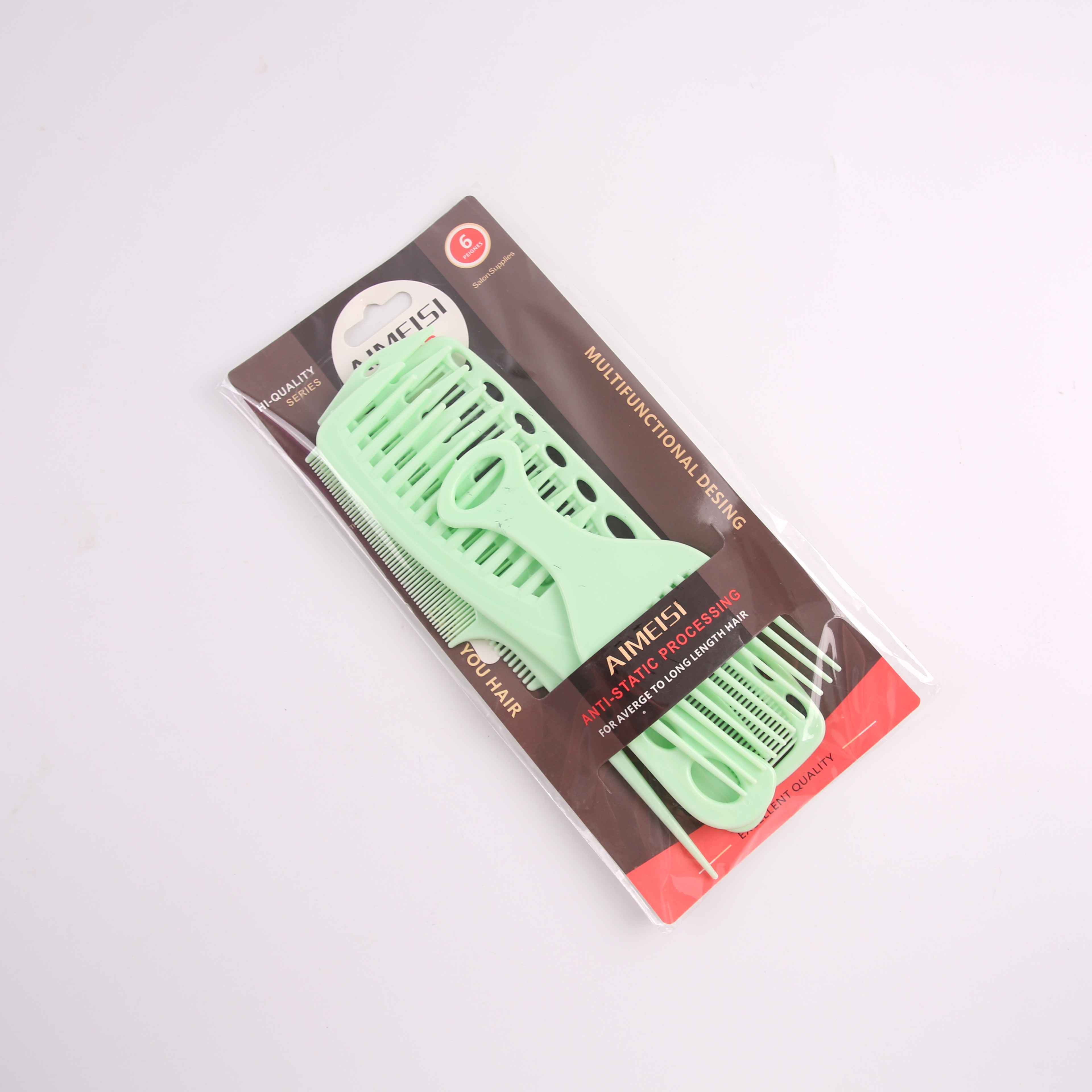 Hair Products Wheat Fragrance Plastic Comb Simple Hair Comb Household Hair Comb Supermarket Supply Batch Specification drawing