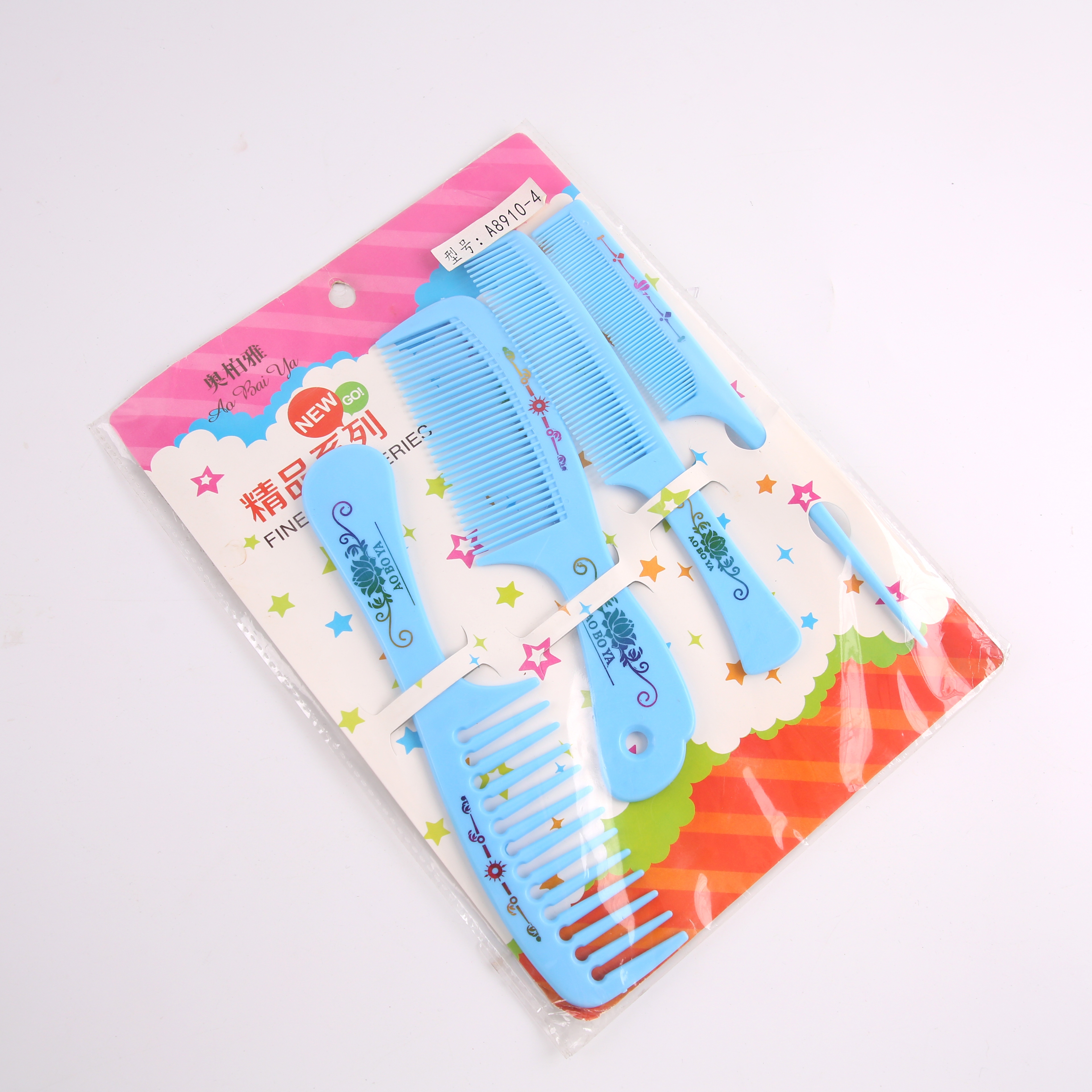 Hair supplies wheat fragrance plastic comb simple head comb household hair comb supermarket supplies wholesale hair
