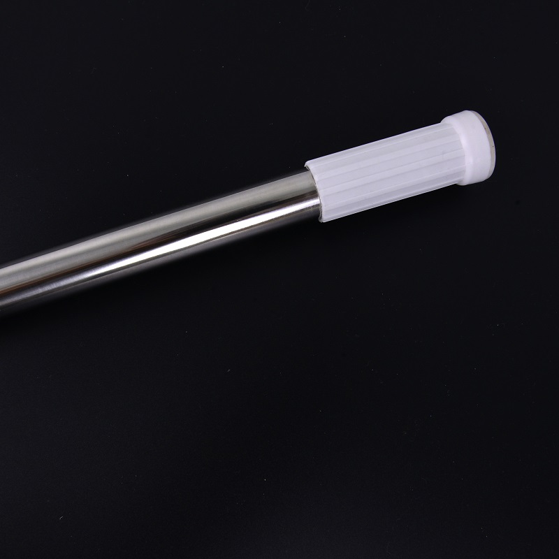 Non-Punching Retractable Clothes Drying Rod Wardrobe Support Rod Stainless Steel Curtain Rod Balcony Drying Rod Bathroom Shower Curtain Rod 70-120Opp Bag details Picture