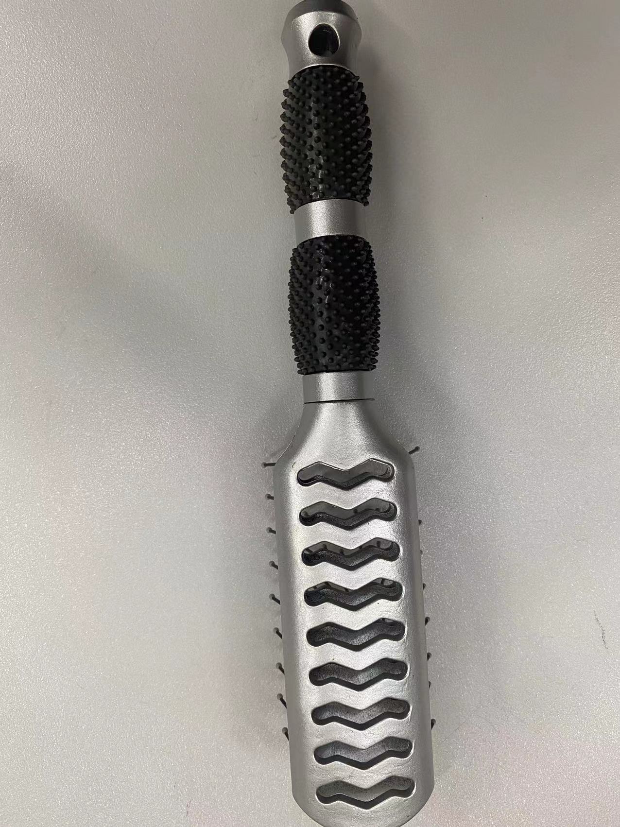 Silver Rib Comb Wave Air Cushion Comb Massage Comb Hair Comb Manufacturers Direct Wholesale details Picture