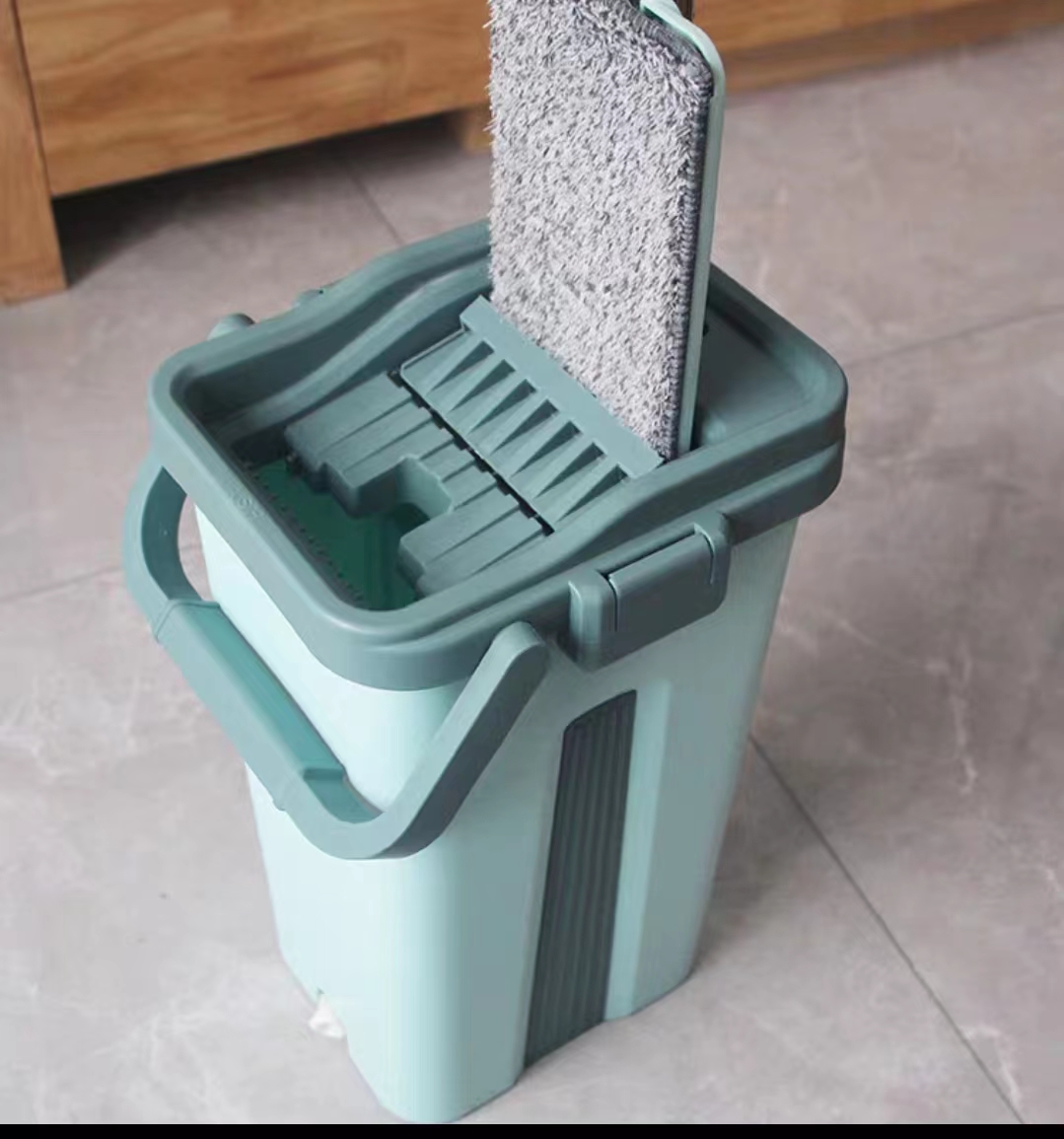Hands-Free Flat Mop 2022 New Mop For Both Wet And Dry Household Mop A Lazy Mop Specification drawing