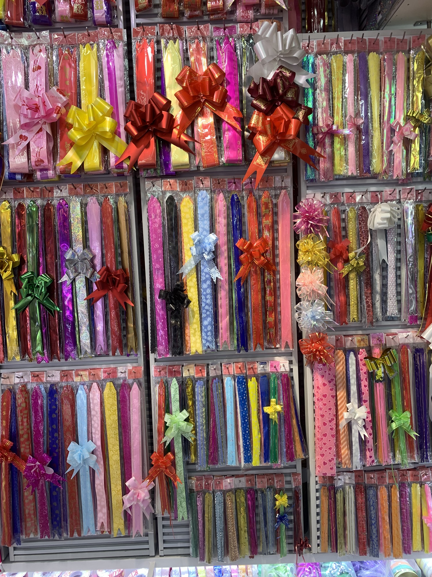 Yiwu rainbow ribbons describe pic - 4