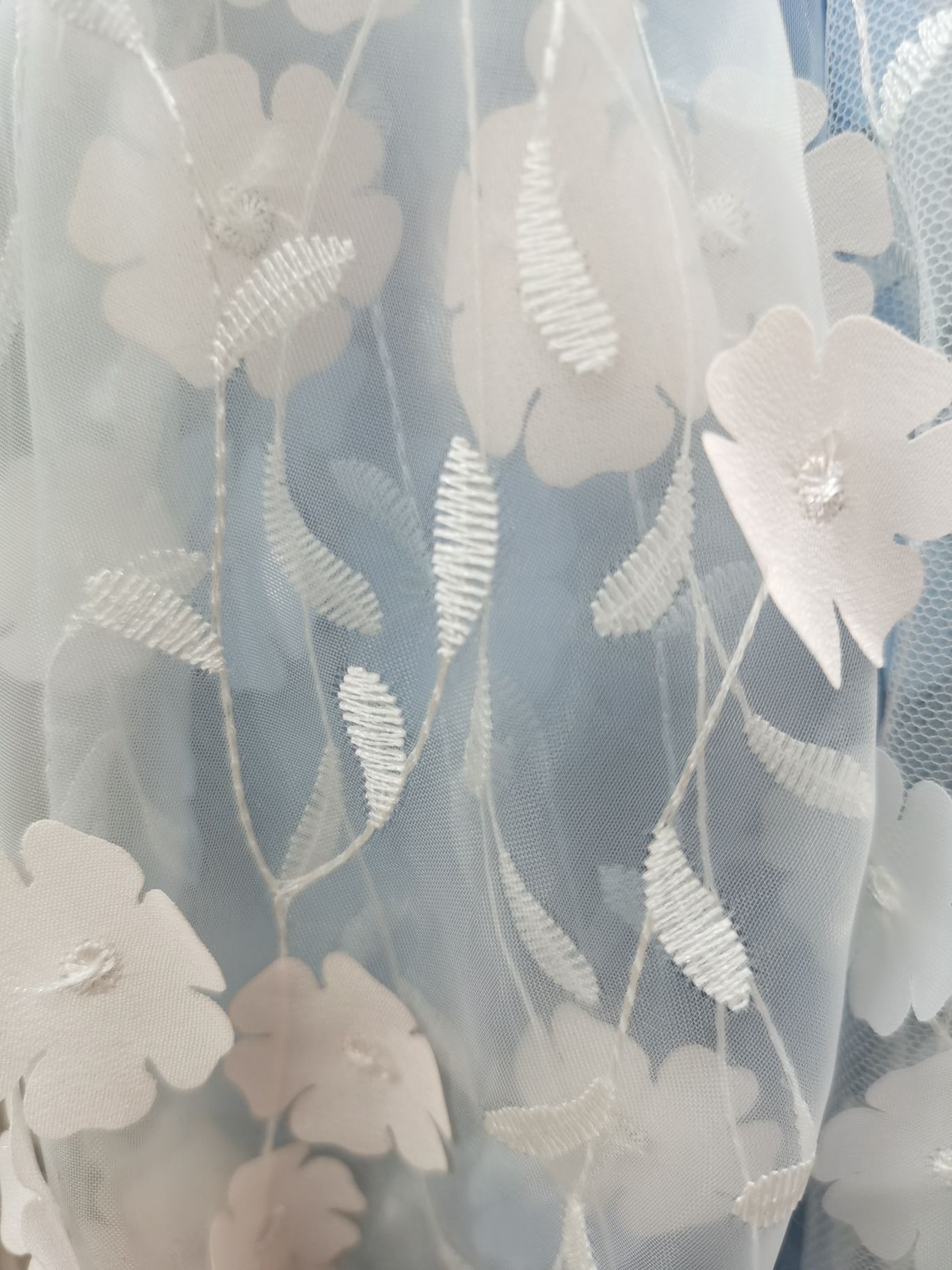 Multicolor Optional Gauze Embroidery Applique American Gauze Embroidery Applique details Picture