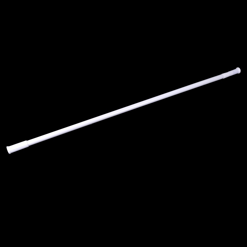 Non-Punching Telescopic Clothes Drying Rod Wardrobe Support Rod Aluminum Curtain Rod Balcony Drying Rod Bathroom Shower Curtain Rod 70-120Cmopp Bag Application Scenario