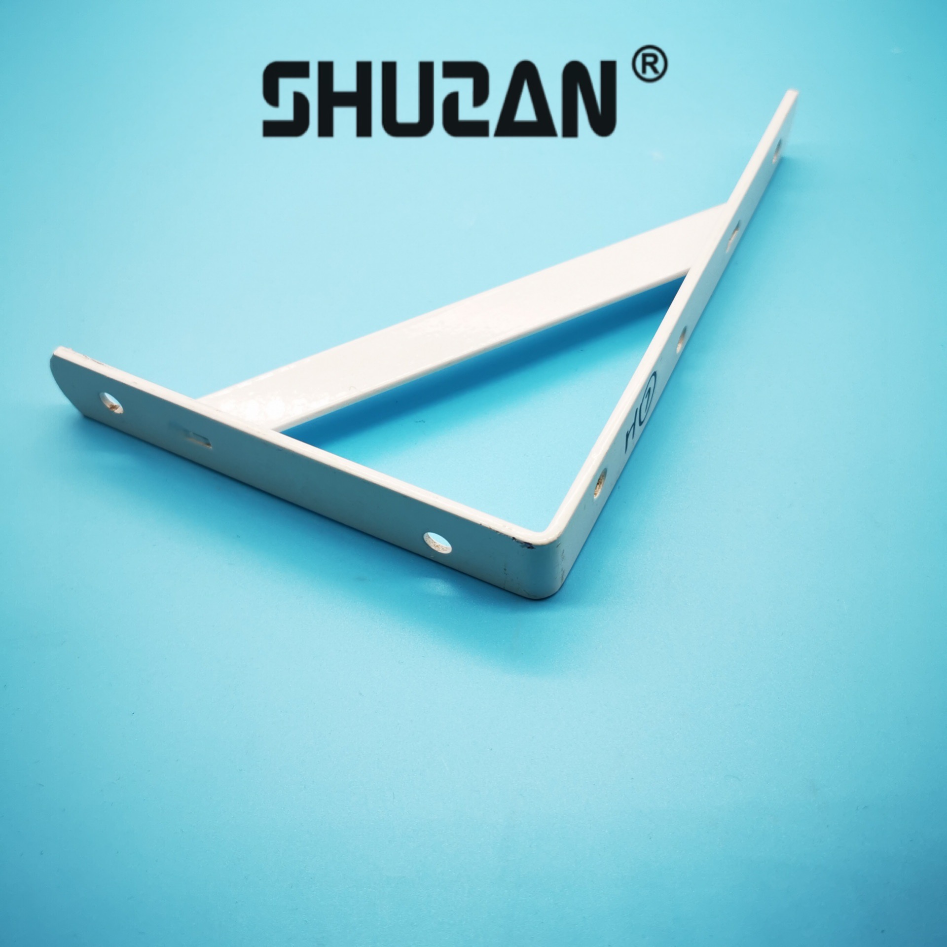 Factory Direct Sales Of Iron White Brackets, Angle Iron Fixed Brackets, Furniture Hardware Accessories details Picture