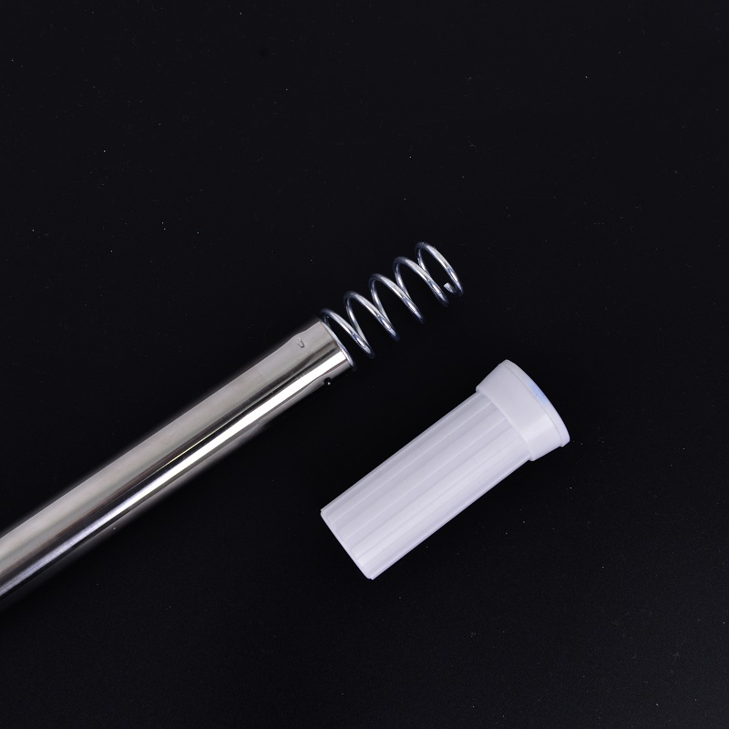 Non-Punching Retractable Clothes Drying Rod Wardrobe Support Rod Stainless Steel Curtain Rod Balcony Drying Rod Bathroom Shower Curtain Rod 110-200Cmopp Bag Application Scenario