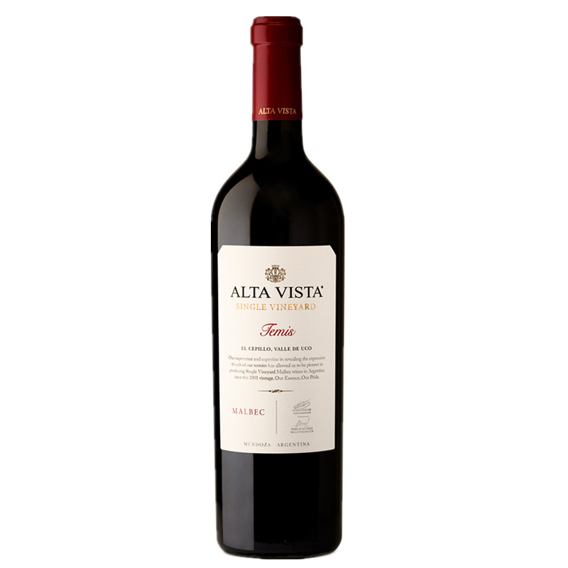 Alta Vista Single Garden Temez Dry Red Wine Argentina Original Imported Red Wine