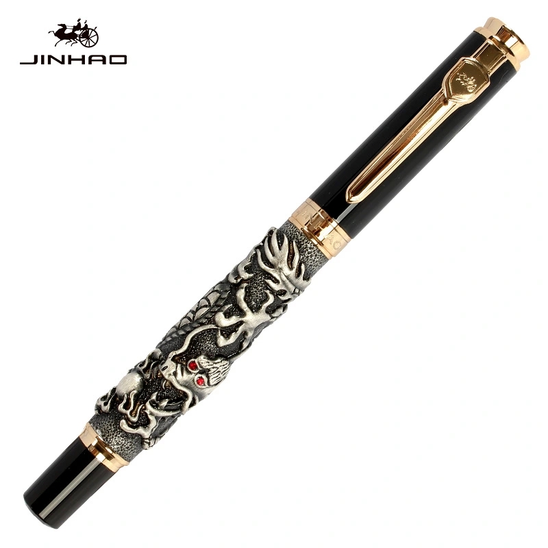 Yiwu Good Goods Jinhao Factory Direct Sales 8802 Xianglong Series Iridium Pen, Baozhu Pen -1004/28761 details Picture